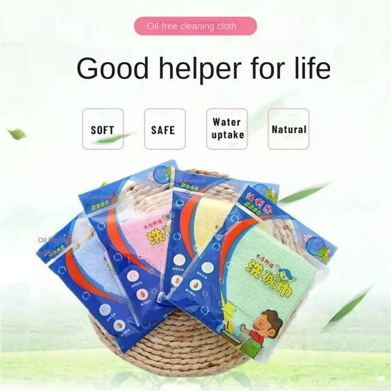 Table Cleaning Kitchen Dishcloth Oil Free Thickened Towel Dish Towel Without Shedding Hair Absorbent Dishcloth Washing Cloth
Table Cleaning Kitchen Dishcloth Oil Free Thickened Towel Dish Towel Without Shedding Hair Absorbent Dishcloth Washing Cloth