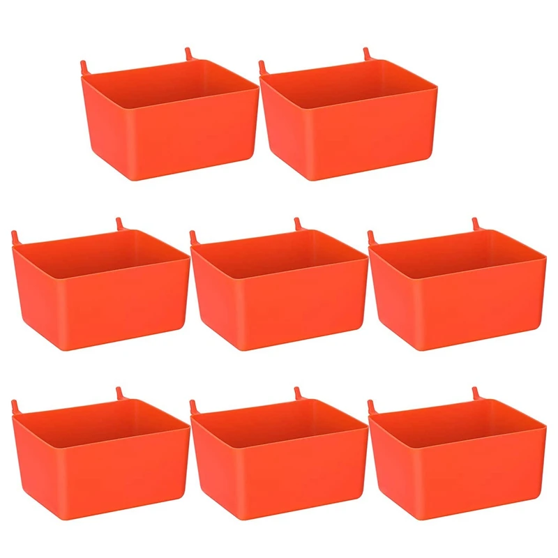 8 Pieces Pegboard Bins Kit Pegboard Parts Storage Pegboard Accessories Workbench Bins for Organizing Hardware(Red)
8 Pieces Pegboard Bins Kit Pegboard Parts Storage Pegboard Accessories Workbench Bins for Organizing Hardware(Red)
