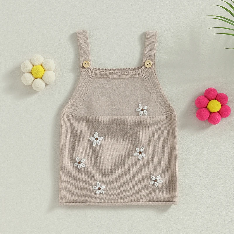 Baby Girl Dress Summer Sleeveless Flower Knit Kids Dress for Girls 0-3Years Baby Girl Clothes Toddler Girls Clothing
Baby Girl Dress Summer Sleeveless Flower Knit Kids Dress for Girls 0-3Years Baby Girl Clothes Toddler Girls Clothing