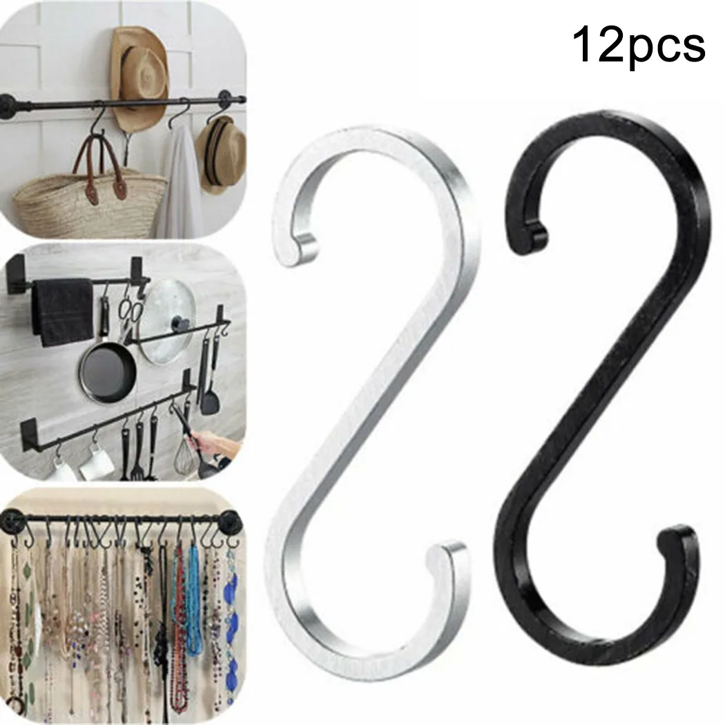 Utensil S Hooks 12Pcs Anti-scratch Bathroom Clothes Hang Towels Hanger Hanging Kitchen Stainless Steel Spatulas
Utensil S Hooks 12Pcs Anti-scratch Bathroom Clothes Hang Towels Hanger Hanging Kitchen Stainless Steel Spatulas