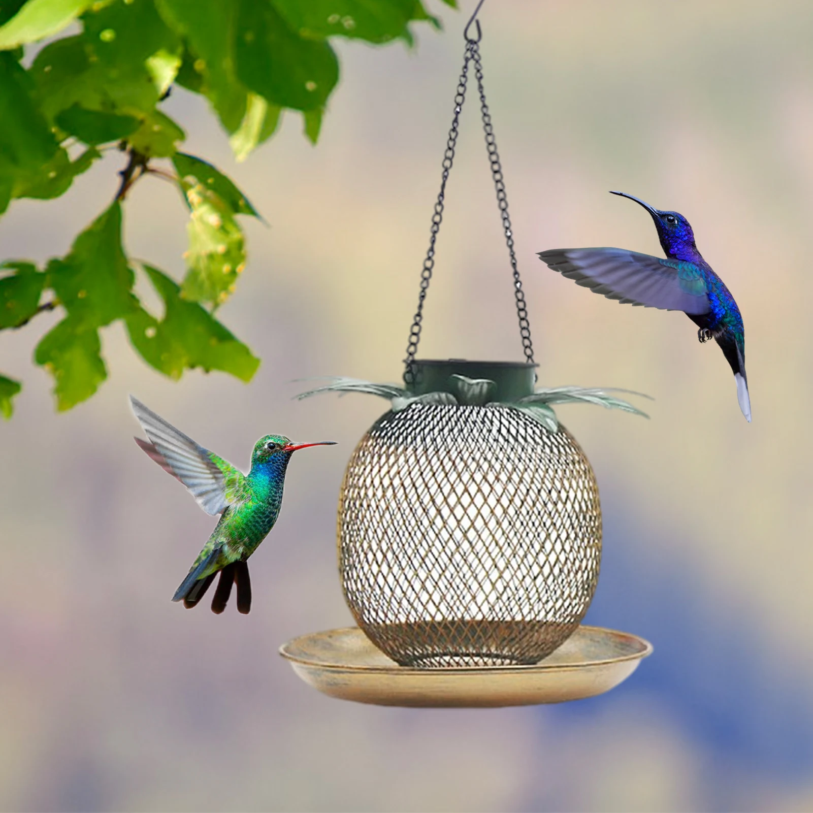 Solar Bird Feeder For Outside Hangings Wrought Iron Pineapple Shape Bird FeederSquirrel Proof Easy To Clean And Fill Solar
Solar Bird Feeder For Outside Hangings Wrought Iron Pineapple Shape Bird FeederSquirrel Proof Easy To Clean And Fill Solar