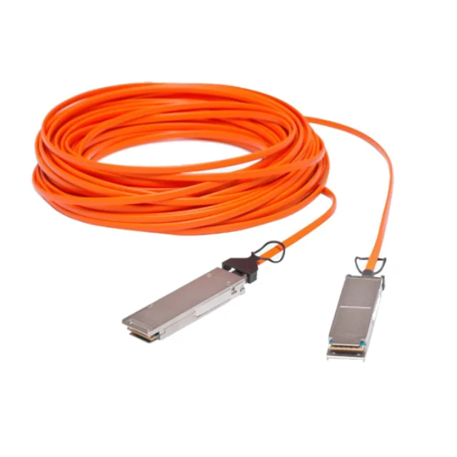 QSFP-100G-AOC15M 100 Gigabit Optical Modules 100GBASE QSFP Active Optical Cable, 15m
QSFP-100G-AOC15M 100 Gigabit Optical Modules 100GBASE QSFP Active Optical Cable, 15m