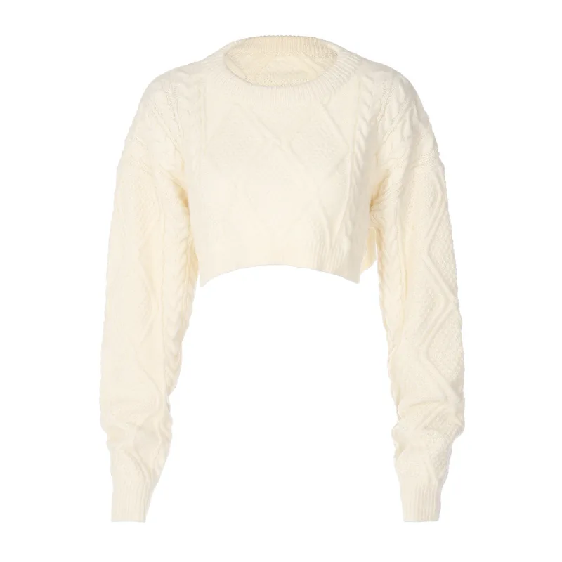 Winter New Women's Clothing Sweater Korean Fashion Leisure Loose Wild Vintage Crew Neck Knitting Pullover Tops
Winter New Women's Clothing Sweater Korean Fashion Leisure Loose Wild Vintage Crew Neck Knitting Pullover Tops