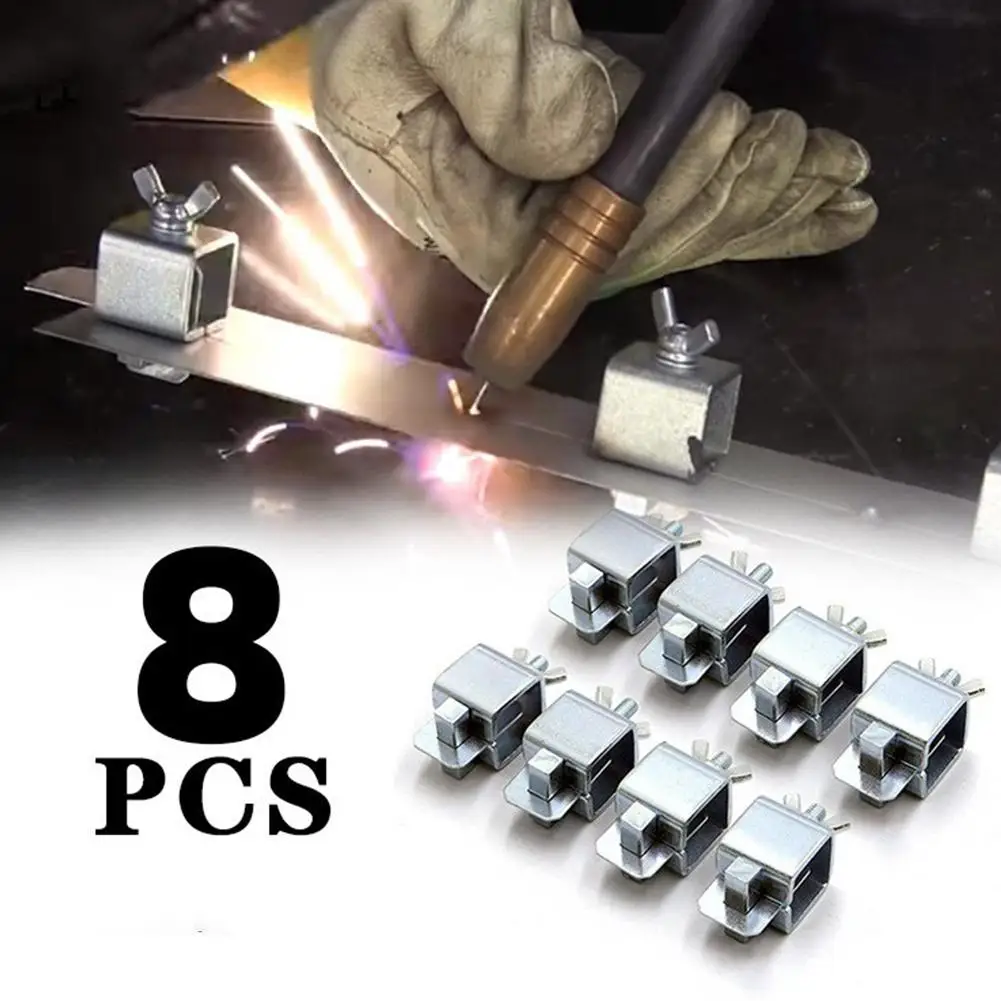 8pcs Chrome Vanadium Steel Butt Welding Clamps Adjustable Positioner Clip Holder Panel Fasten Kits
8pcs Chrome Vanadium Steel Butt Welding Clamps Adjustable Positioner Clip Holder Panel Fasten Kits