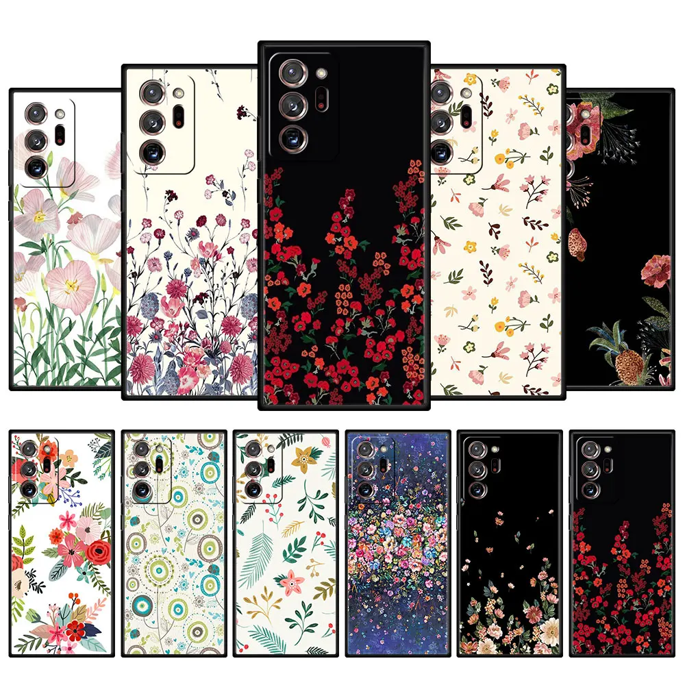 Official Phone Soft Case Funda for Samsung Galaxy Note20 Ultra Note 8 9 10 Plus 5G Note10 M22 M31 Vintage Leaves Flower
Official Phone Soft Case Funda for Samsung Galaxy Note20 Ultra Note 8 9 10 Plus 5G Note10 M22 M31 Vintage Leaves Flower