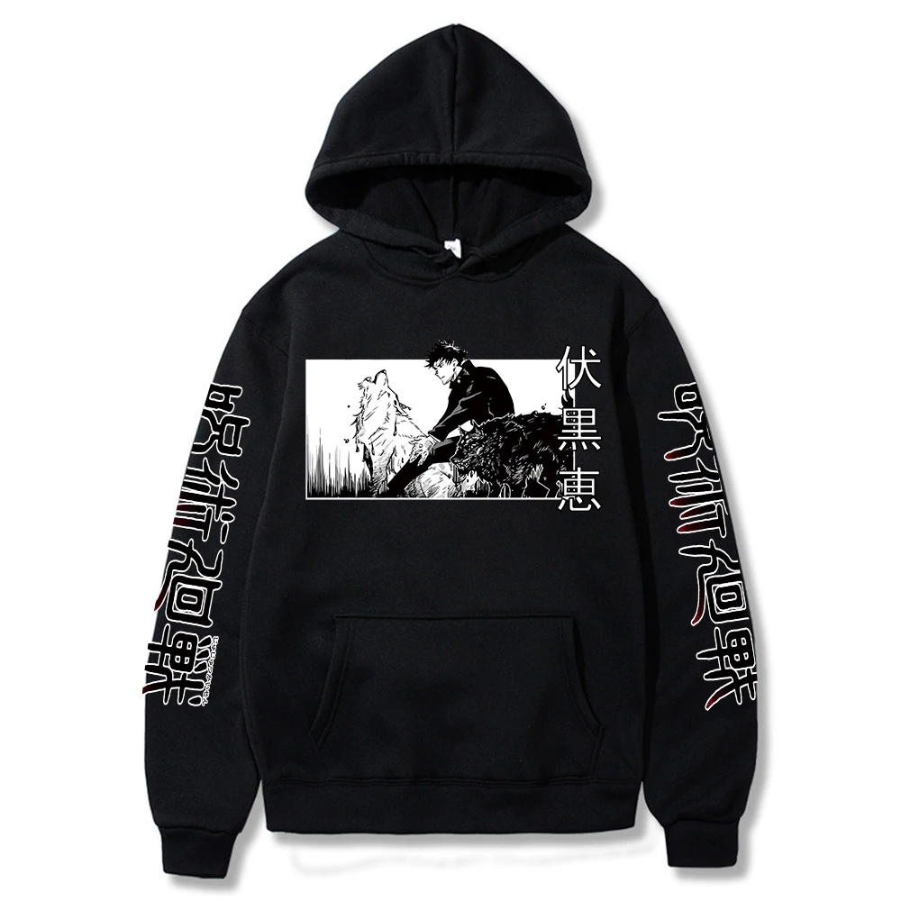 Japanese Anime Hoodies Jujutsu Kaisen Men Women Winter Pullovers Sweatshirts Megumi Fushiguro Hoody Tops Mens Hoodies 
Japanese Anime Hoodies Jujutsu Kaisen Men Women Winter Pullovers Sweatshirts Megumi Fushiguro Hoody Tops Mens Hoodies