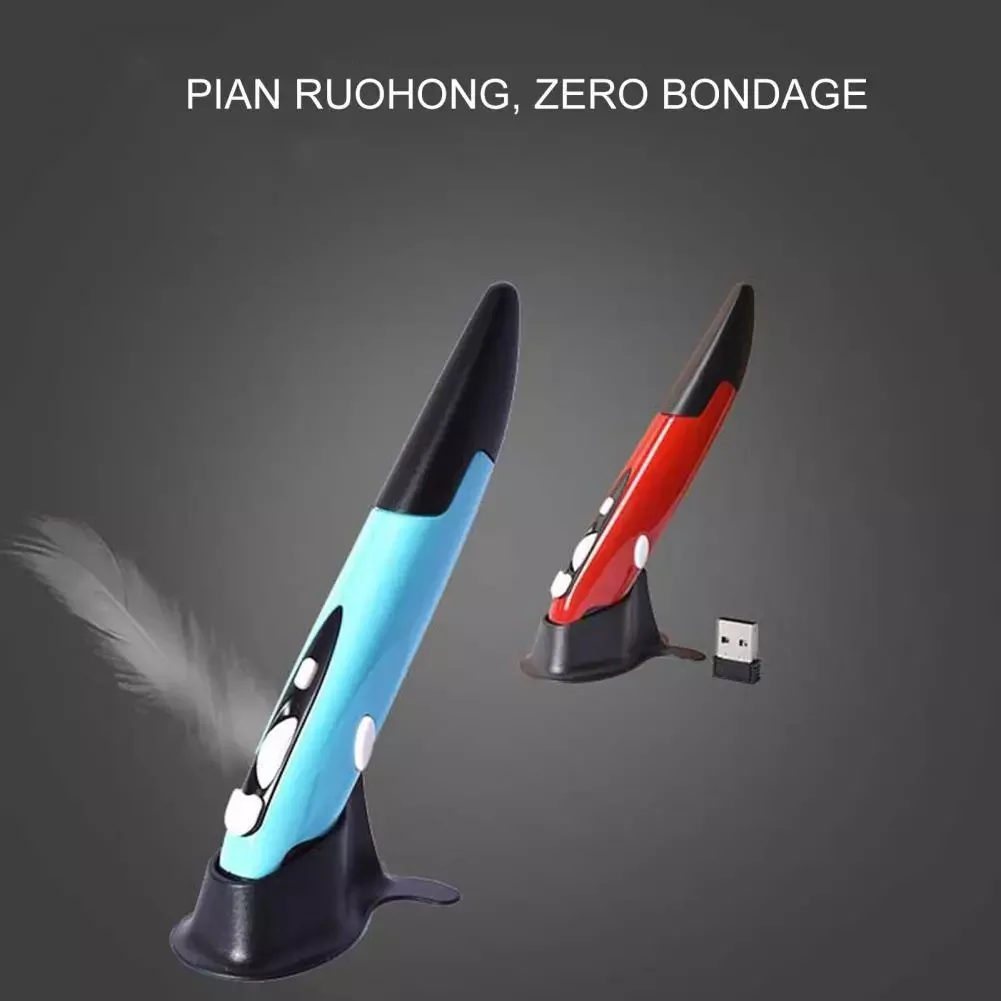2.4Ghz 800/1200/1600 DPI Vertical Pen-Shaped Wireless Optical Stylus Pen Mouse for PC Ergonomic Design
2.4Ghz 800/1200/1600 DPI Vertical Pen-Shaped Wireless Optical Stylus Pen Mouse for PC Ergonomic Design