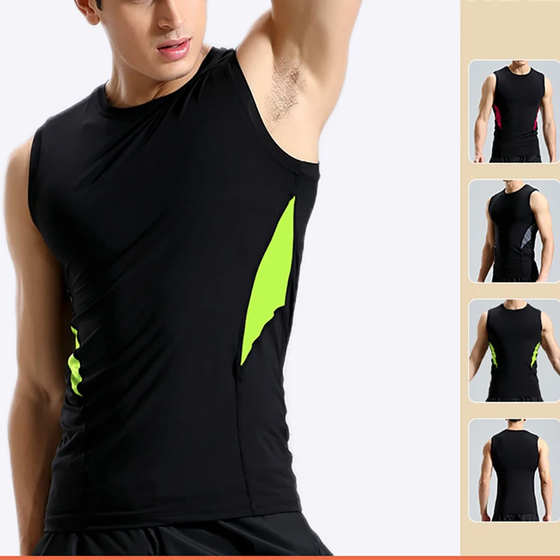Gym Mens Running Vest Workout Clothing Casual Sport Tank Top Fashion Fitness Sleeveless Quick-drying Comfortable Summer Singlets
Gym Mens Running Vest Workout Clothing Casual Sport Tank Top Fashion Fitness Sleeveless Quick-drying Comfortable Summer Singlets