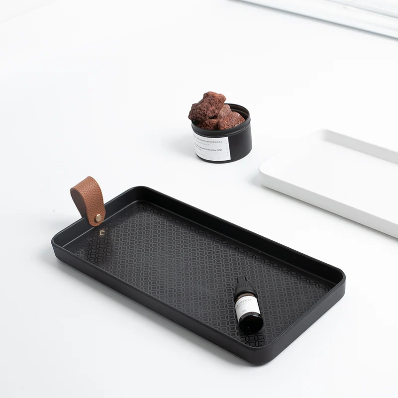 Rectangle Melamine Storage Tray Household Tea Plate Cosmetic Aromatherapy Tray Desktop Sundries Organizer Home Decoration
Rectangle Melamine Storage Tray Household Tea Plate Cosmetic Aromatherapy Tray Desktop Sundries Organizer Home Decoration