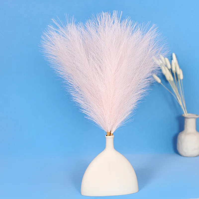 1/2/3pcs 43cm 7 Forks Artificial Pampas Grass Bouquet for Party Wedding DIY Home Bedroom Decoration Simulation Reed Fake Plants
1/2/3pcs 43cm 7 Forks Artificial Pampas Grass Bouquet for Party Wedding DIY Home Bedroom Decoration Simulation Reed Fake Plants