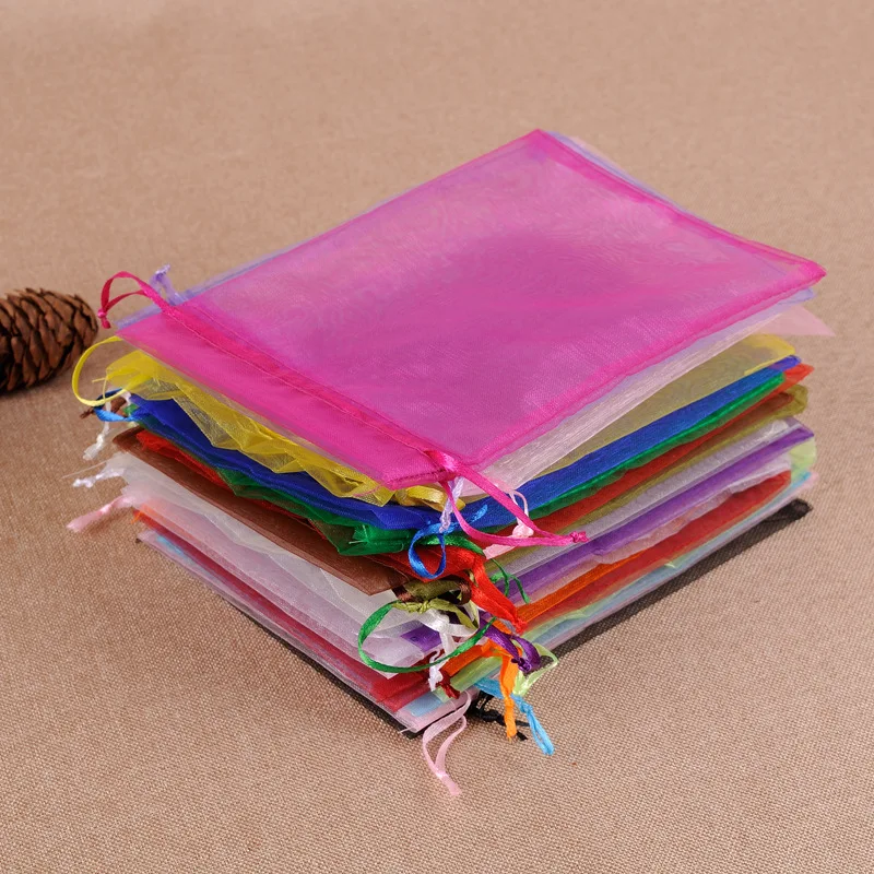100Pcs/Lot Organza Bag Jewelry 5x7cm Drawstring Packaging Display & Pouches Wedding Gift Candy
100Pcs/Lot Organza Bag Jewelry 5x7cm Drawstring Packaging Display & Pouches Wedding Gift Candy