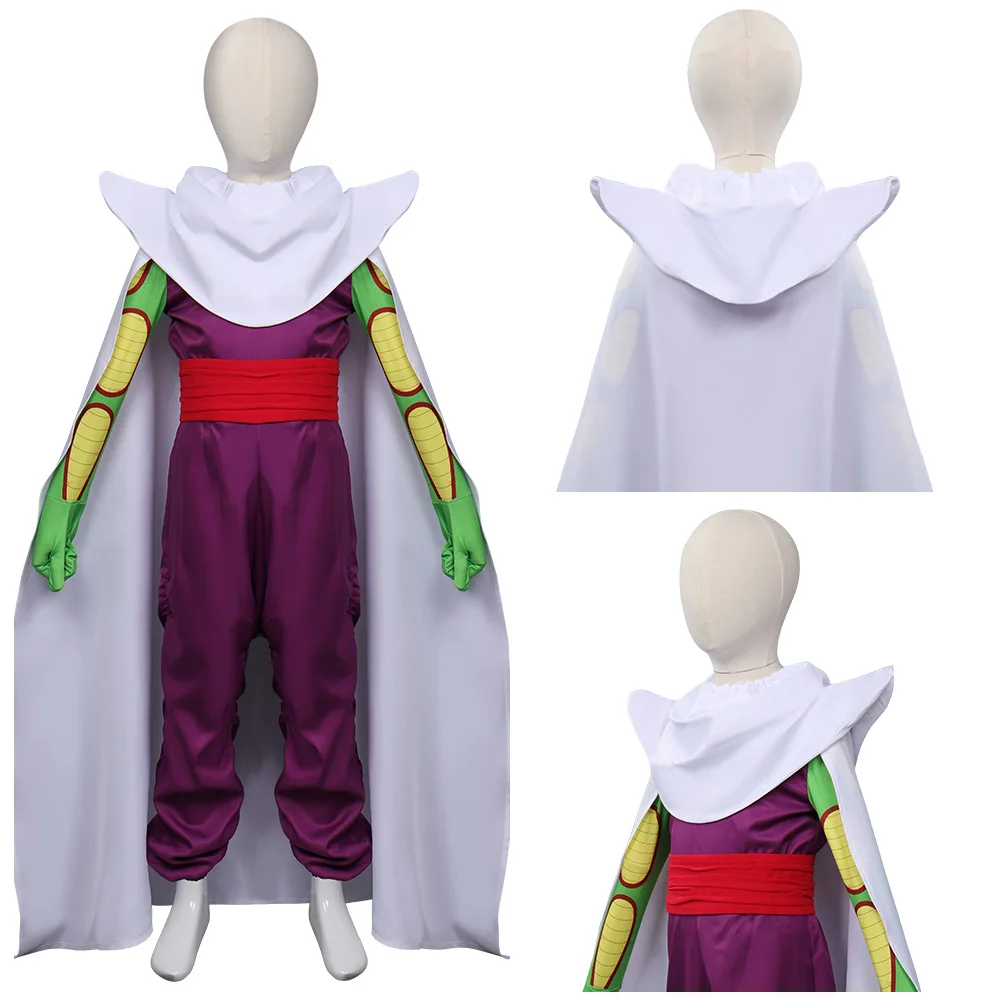 Kids Children Piccolo Daimao Cosplay Costumes Jumpsuit Cloak Outfits Halloween Carnival Suit
Kids Children Piccolo Daimao Cosplay Costumes Jumpsuit Cloak Outfits Halloween Carnival Suit