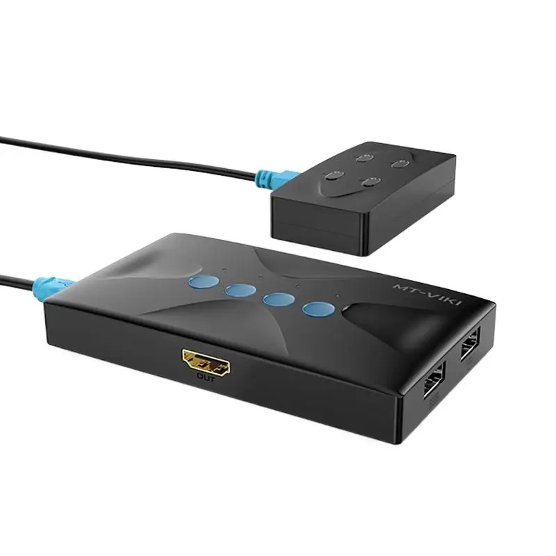 KVM переключает синхронизатор 4 в hdmi принтер совместное использование четыре/Общий дисплей 2 хоста компьютерная клавиатура мышь usb 4k hd
KVM переключает синхронизатор 4 в hdmi принтер совместное использование четыре/Общий дисплей 2 хоста компьютерная клавиатура мышь usb 4k hd