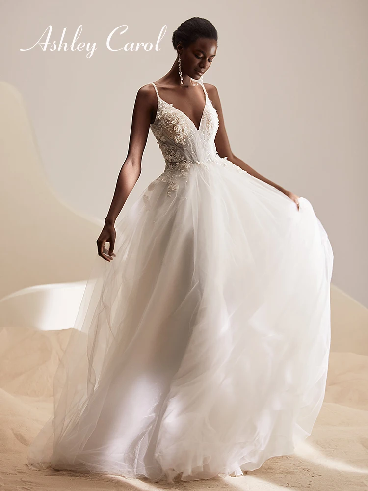 Ashley Carol Boho Wedding Dresses For Women 2024 Bride Dresses Spaghetti Straps V-neck Sequined Bridal Gown Vestidos De Novia
Ashley Carol Boho Wedding Dresses For Women 2024 Bride Dresses Spaghetti Straps V-neck Sequined Bridal Gown Vestidos De Novia
