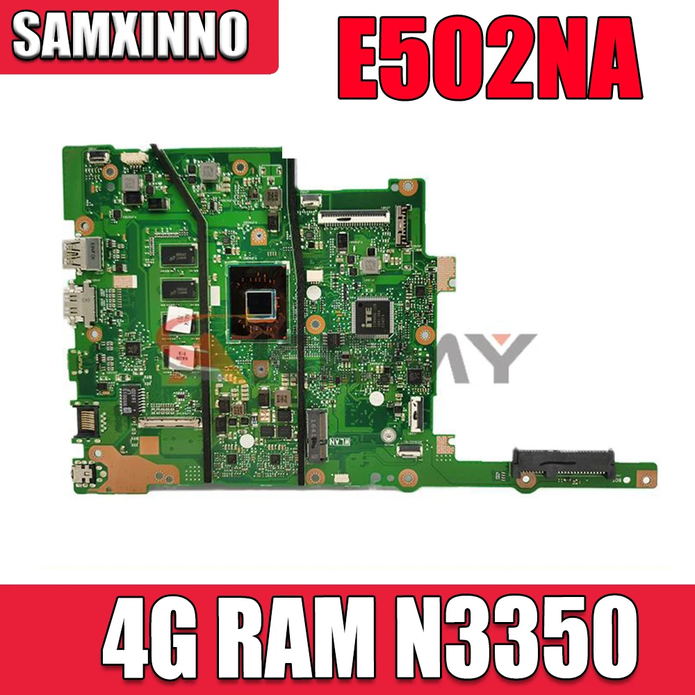 Новая материнская плата E502NA Материнская плата ASUS E502N R517N R516N (15 дюймов) для ноутбука, оригинальная материнская плата E402NA с 4 Гб ОЗУ, процессор ... 
Новая материнская плата E502NA Материнская плата ASUS E502N R517N R516N (15 дюймов) для ноутбука, оригинальная материнская плата E402NA с 4 Гб ОЗУ, процессор ...