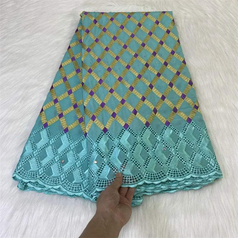 5 Yards African Swiss Voile Lace Fabric Embroidery Lace Trim High Quality African Dry 100% Cotton Lace Fabric For Wedding 7L9202
5 Yards African Swiss Voile Lace Fabric Embroidery Lace Trim High Quality African Dry 100% Cotton Lace Fabric For Wedding 7L9202
