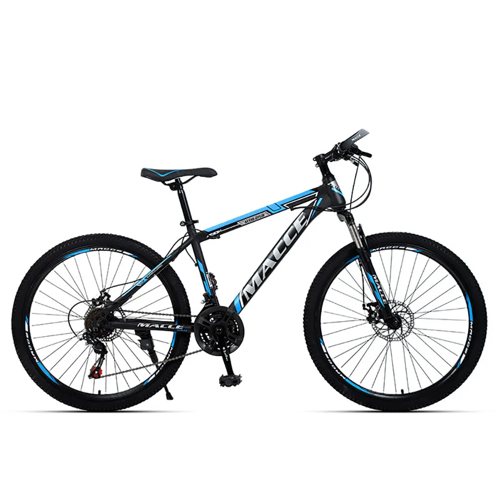 26 Inch Mountain Off-road Bicycle Mechanical Disc Brake 21/24/27 Speed Shifting Shock Absorption Bike 
26 Inch Mountain Off-road Bicycle Mechanical Disc Brake 21/24/27 Speed Shifting Shock Absorption Bike