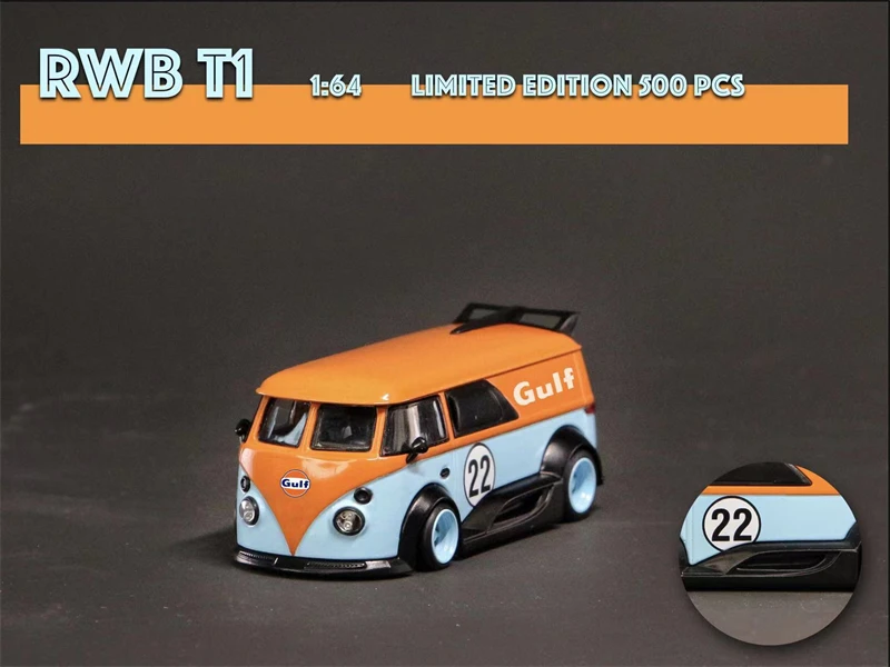 **PreOrder** 1:64 RWB T1 Van GULF **PreOrder** 
**PreOrder** 1:64 RWB T1 Van GULF **PreOrder**