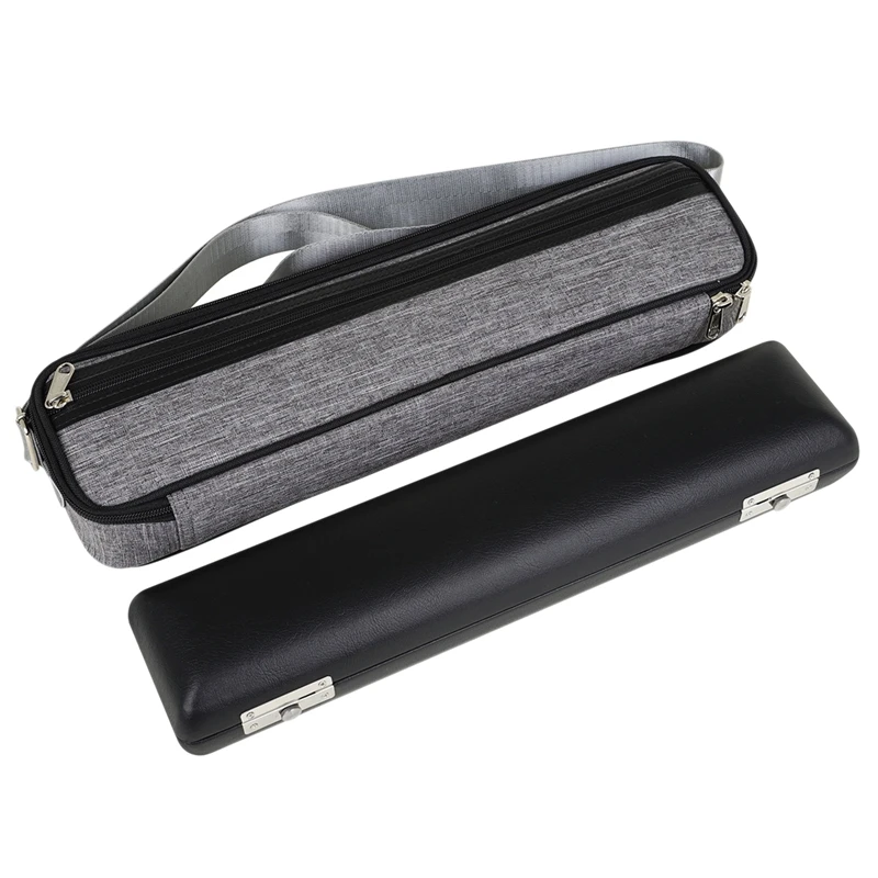 PU Leather Flute Case Flute Handbag With Adjustable Shoulder Durable Flute Strap Bag For 16/17 Holes Flute
PU Leather Flute Case Flute Handbag With Adjustable Shoulder Durable Flute Strap Bag For 16/17 Holes Flute