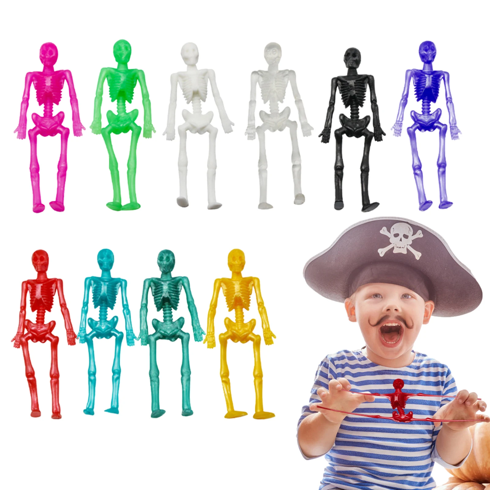 10 шт., Эластичные Игрушки для Хэллоуина
10 шт., Эластичные Игрушки для Хэллоуина