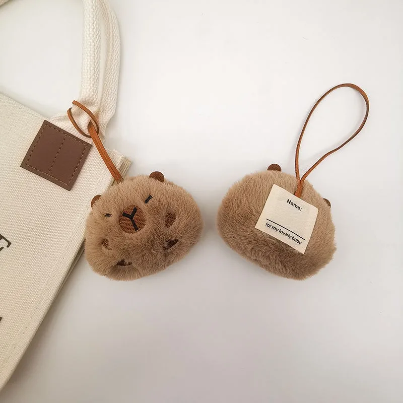 Capybara Kawaii Anime Cotton Pendant Cute Cartoon Lovely Niche Funny Mini Bag Keychain Doll Brown Sweet Maillard Gifts for Girls
Capybara Kawaii Anime Cotton Pendant Cute Cartoon Lovely Niche Funny Mini Bag Keychain Doll Brown Sweet Maillard Gifts for Girls