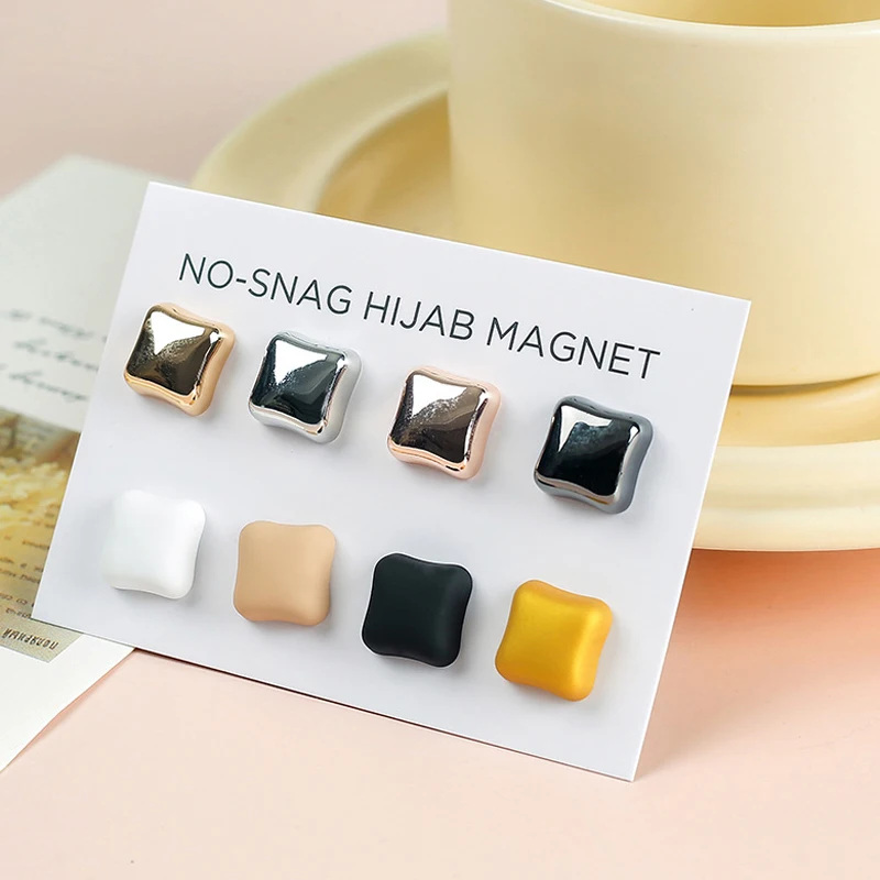 8Pcs/set Safe Hijab Pin Brooch Magnet for Muslim Scarf Strong Metal Plating Magnetic Hijab Clip No Hole Pins Luxury Accessories
8Pcs/set Safe Hijab Pin Brooch Magnet for Muslim Scarf Strong Metal Plating Magnetic Hijab Clip No Hole Pins Luxury Accessories