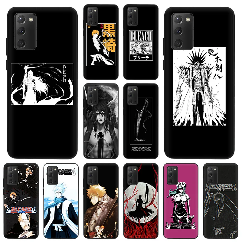 Phone Case For Samsung S21 Plus S20 FE S10 Lite S9 BLEACH Anime Black Soft Shockproof Back Cover For Galaxy Note 20 Ultra 10 9 8
Phone Case For Samsung S21 Plus S20 FE S10 Lite S9 BLEACH Anime Black Soft Shockproof Back Cover For Galaxy Note 20 Ultra 10 9 8