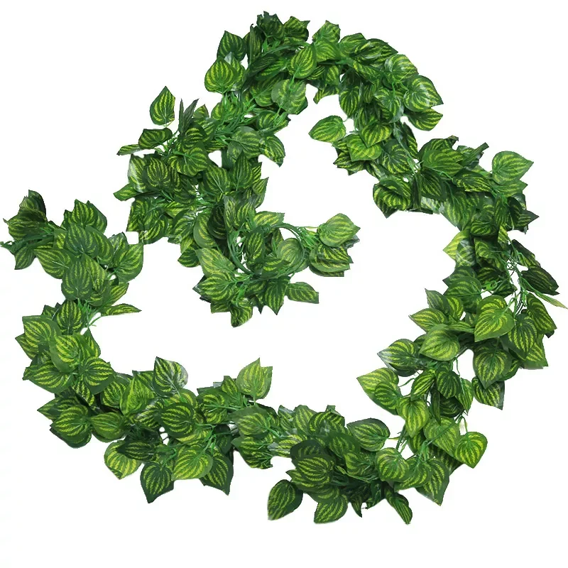 1PC Green Silk Artificial Ivy Plant Vine Hanging Leaf Garland Fake Plants Creeper Leaf for Home Wedding Party Garden Decoration
1PC Green Silk Artificial Ivy Plant Vine Hanging Leaf Garland Fake Plants Creeper Leaf for Home Wedding Party Garden Decoration