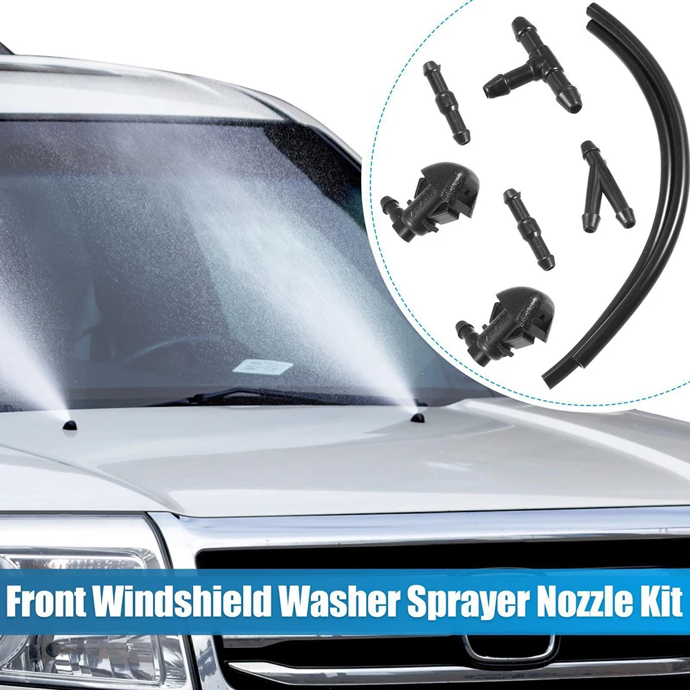 1 Set Windshield Washer Nozzle For Honda Pilot 09-12 14-15 76810-SZA-A01ZA Black Windshield Washer Sprayer + Hose Connector
1 Set Windshield Washer Nozzle For Honda Pilot 09-12 14-15 76810-SZA-A01ZA Black Windshield Washer Sprayer + Hose Connector