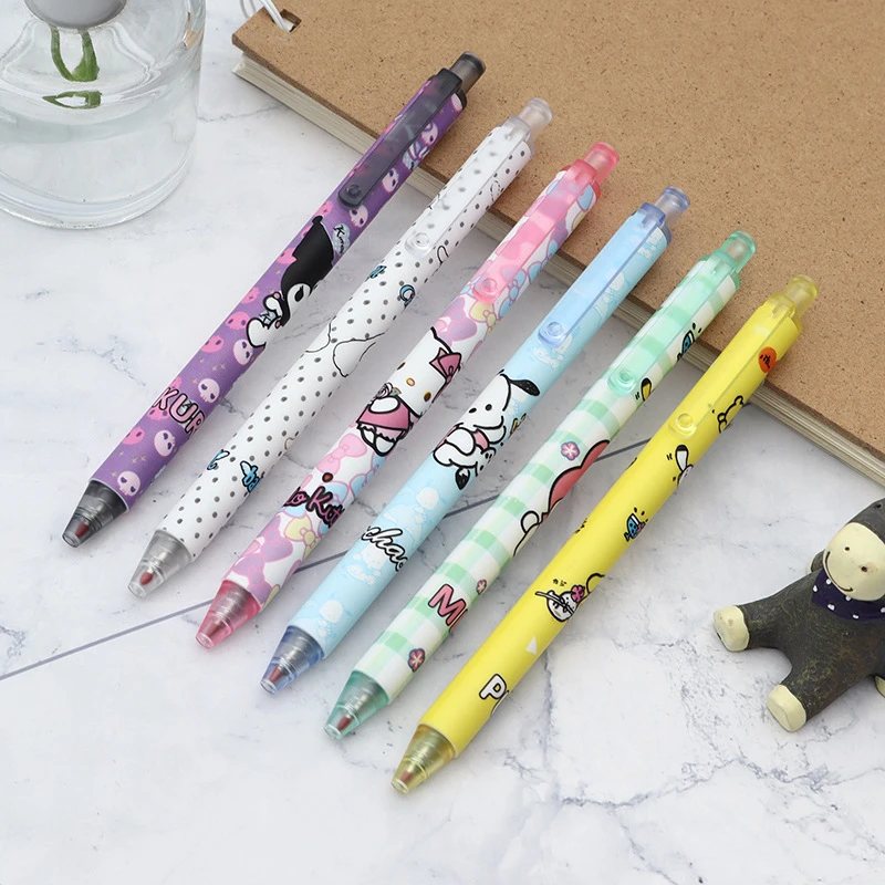 Sanrio Kawaii Hello Kitty гелевая ручка My Melody Press Black Bullet 0,5 мм ручка для подписи для студента ручка для экзамена 6 шт. студенческие канцелярские принадле...
Sanrio Kawaii Hello Kitty гелевая ручка My Melody Press Black Bullet 0,5 мм ручка для подписи для студента ручка для экзамена 6 шт. студенческие канцелярские принадле...