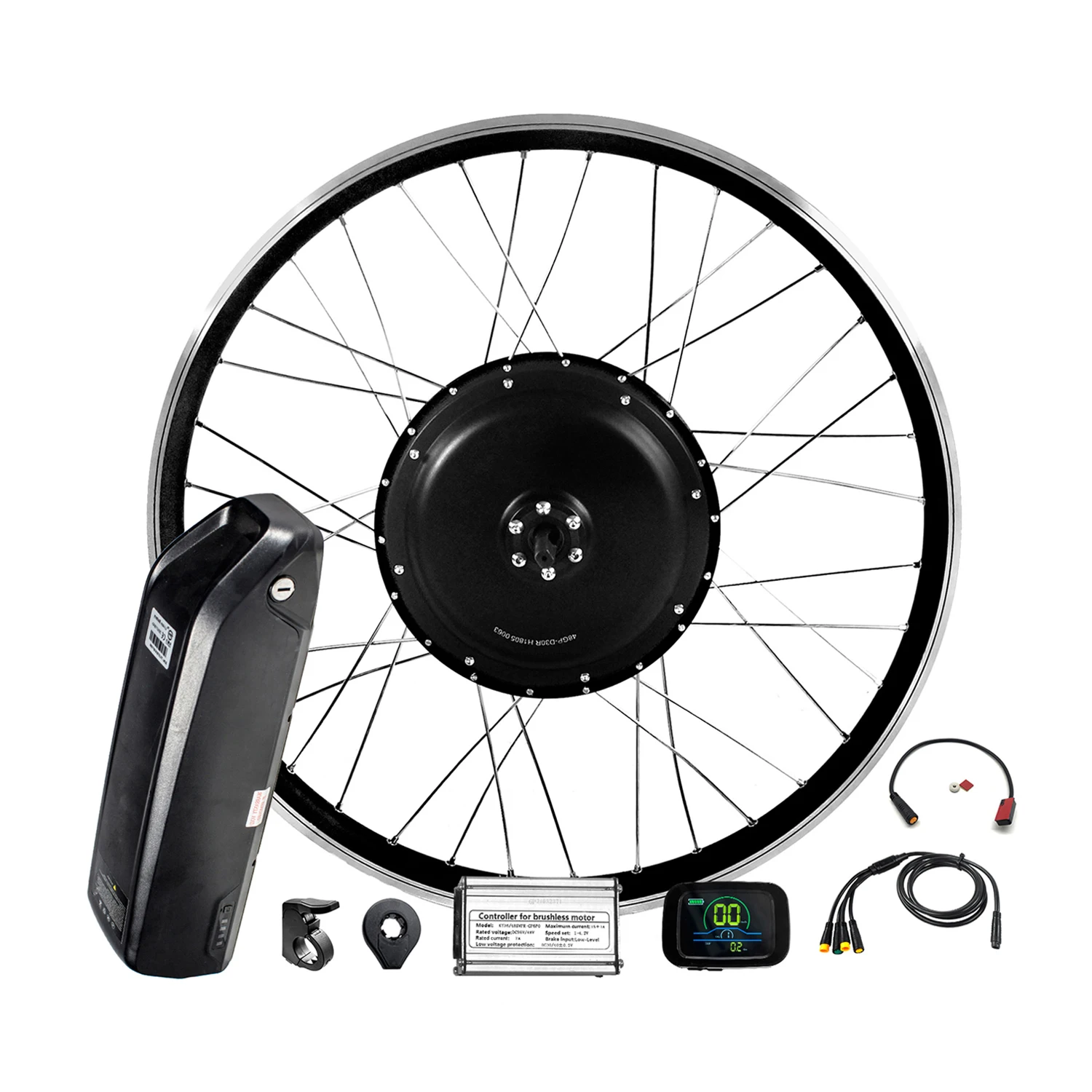 New brand 26 inch 36v 48v 500w electric bicycle motor easy install ebike conversion kit
New brand 26 inch 36v 48v 500w electric bicycle motor easy install ebike conversion kit