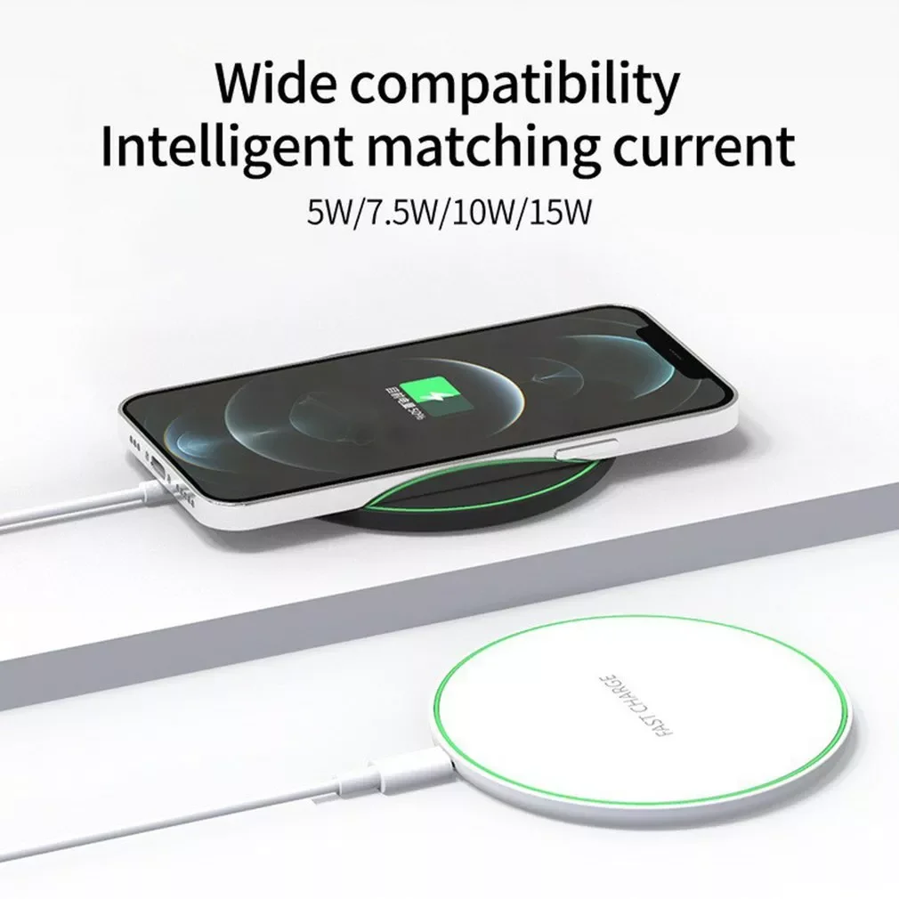 10W Qi Wireless Charger For All Mobile Phones With Wireless Charging Function Induction Fast Wireless Charging Dock Pad
10W Qi Wireless Charger For All Mobile Phones With Wireless Charging Function Induction Fast Wireless Charging Dock Pad