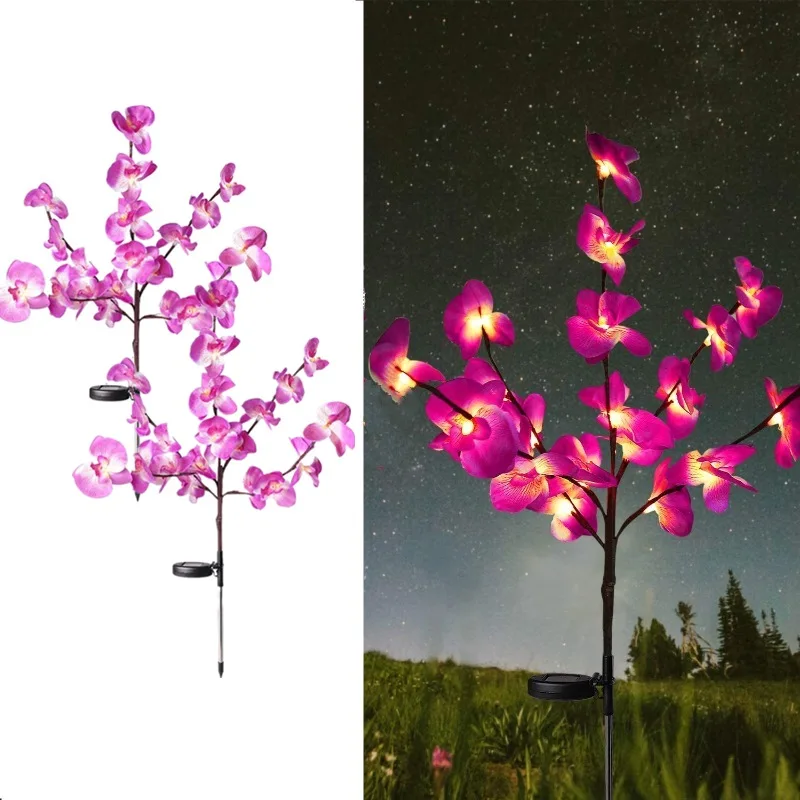 Solar Lights Outdoor Led Orchid Rose Lawn Lamp Waterproof Sunlight Villa Aisle Corridor Garden Decoration Solar Garden Lighting
Solar Lights Outdoor Led Orchid Rose Lawn Lamp Waterproof Sunlight Villa Aisle Corridor Garden Decoration Solar Garden Lighting