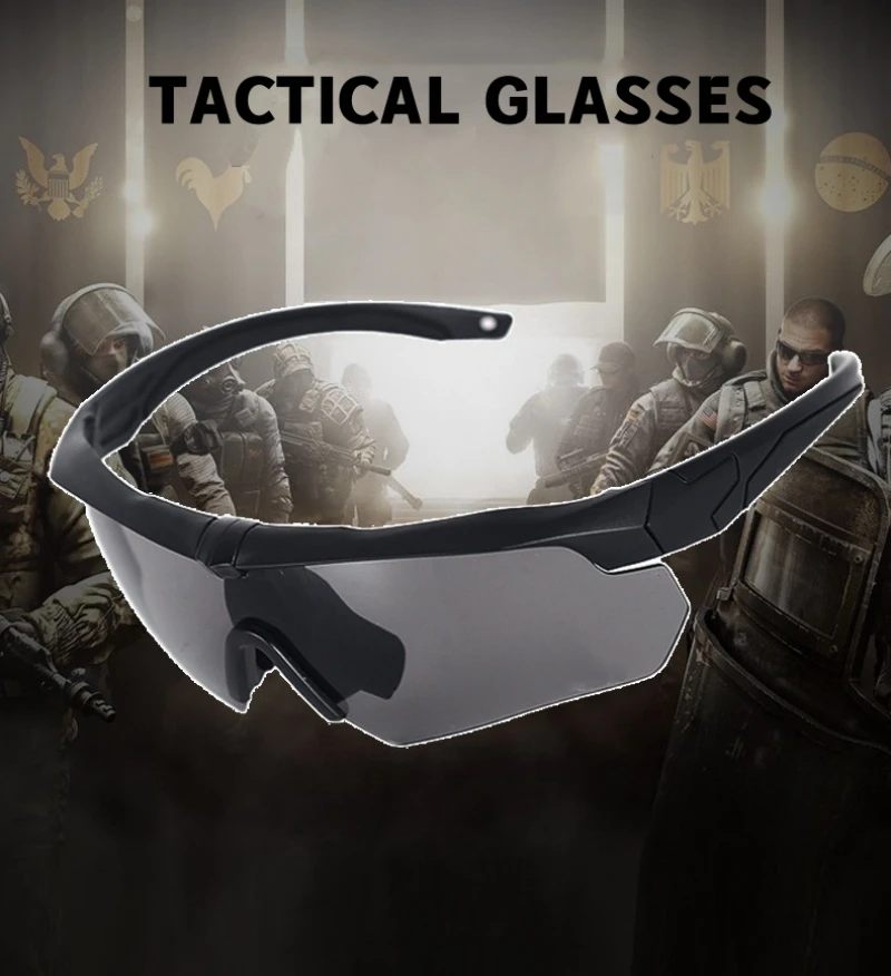 Tactical Glasses Crossbow Goggles Military Fan Outdoor Real Person CS Explosion-proof Shooting Glasses Windproof Glasses
Tactical Glasses Crossbow Goggles Military Fan Outdoor Real Person CS Explosion-proof Shooting Glasses Windproof Glasses
