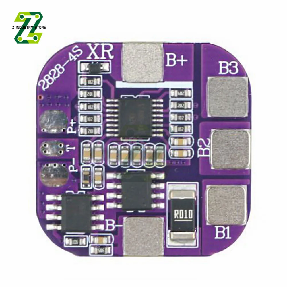 4S 5A 14500 Battery Packs Charge Board BMS 14.8V Common Port Overcharge/Overdischarge/Short Circuit Protection
4S 5A 14500 Battery Packs Charge Board BMS 14.8V Common Port Overcharge/Overdischarge/Short Circuit Protection