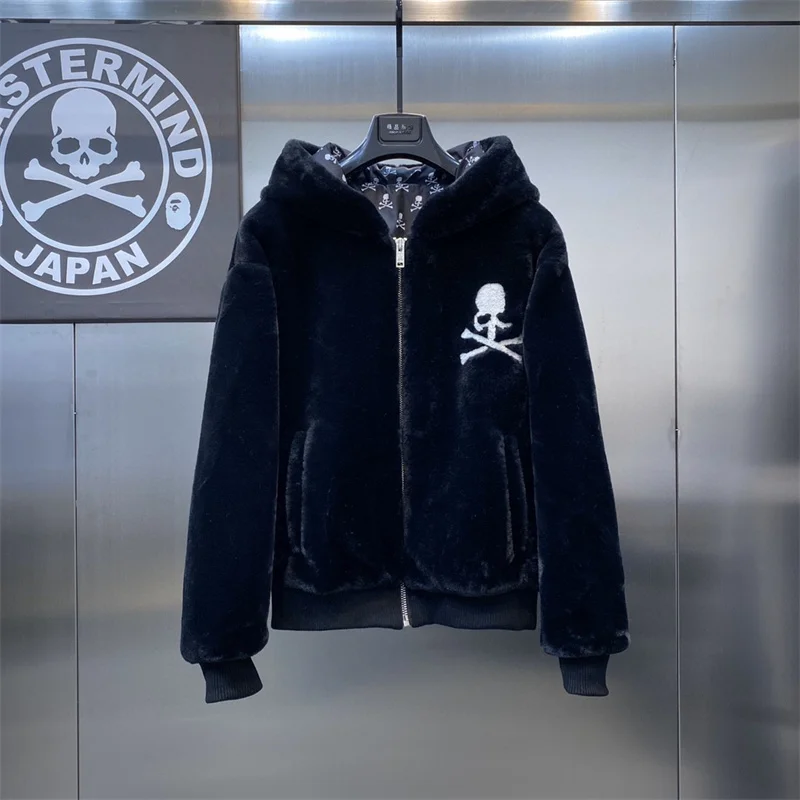 MasterMind Japan MMJ 24AW New Products Lamb Cashmere Thickened Coat Dark Skull Jacket Men's And Women's Coats
MasterMind Japan MMJ 24AW New Products Lamb Cashmere Thickened Coat Dark Skull Jacket Men's And Women's Coats