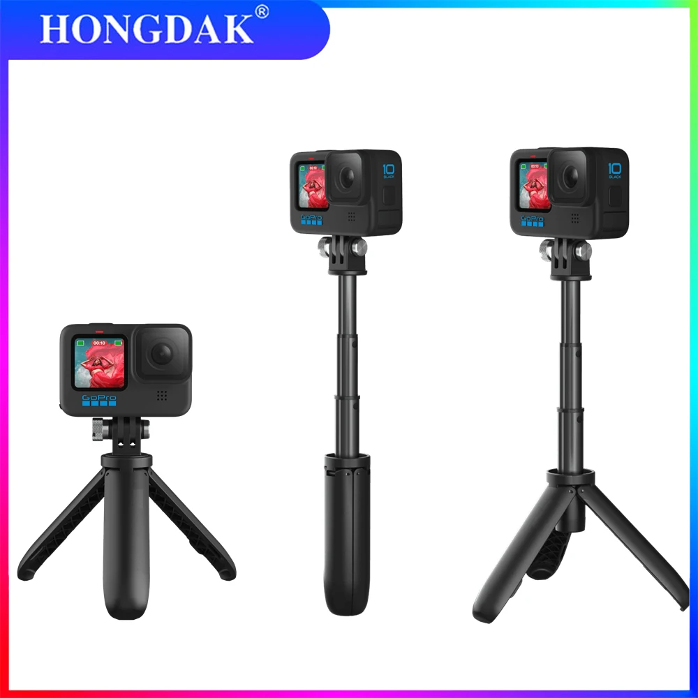 HONGDAK складной штатив Мини Портативный штатив монопод для GoPro 10/9/8/7/6/5 Black Session Osmo аксессуары для экшн-камеры
HONGDAK складной штатив Мини Портативный штатив монопод для GoPro 10/9/8/7/6/5 Black Session Osmo аксессуары для экшн-камеры