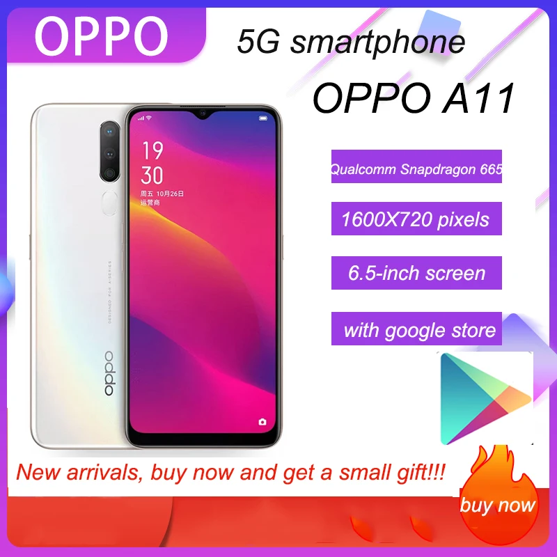 Мобильные телефоны OPPO A11 6,5 дюйма 5000 мАч 1600 × 720 пикселей Android 9 глобальная прошивка
Мобильные телефоны OPPO A11 6,5 дюйма 5000 мАч 1600 × 720 пикселей Android 9 глобальная прошивка