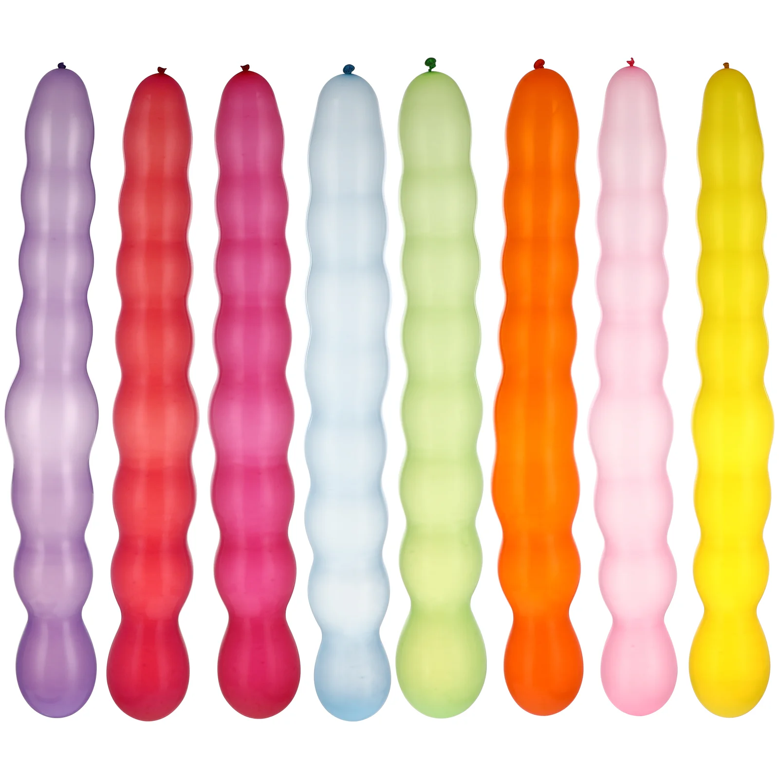 

25cm Spiral Latex Long Strip Balloons Magic Air Twist Balloons Wedding Birthday Party Decoration Random Color