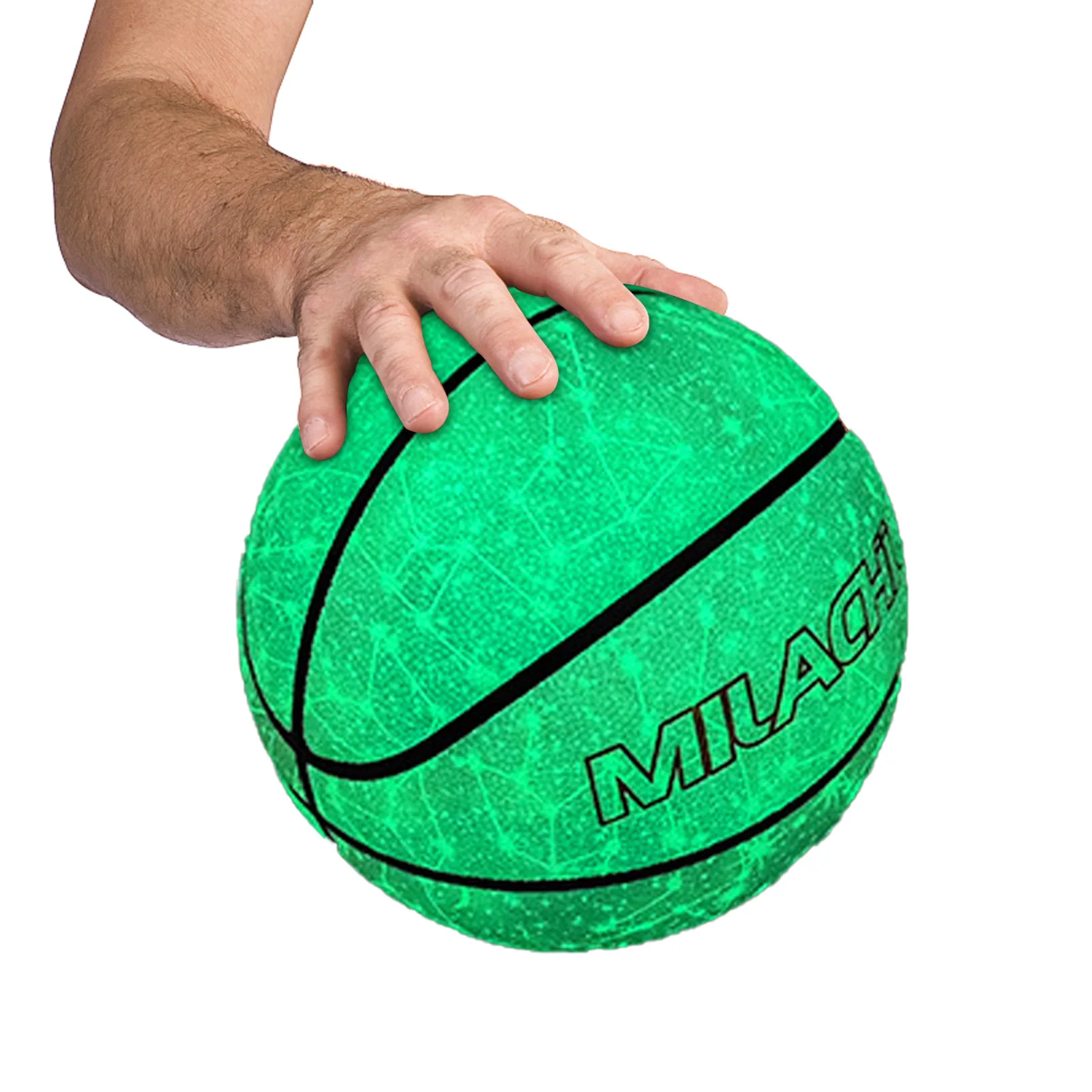 Luminous Basketball Holographic Reflective PU Wear-Resistant Glowing Basketball With 12 Constellations For Night Sports Game
Luminous Basketball Holographic Reflective PU Wear-Resistant Glowing Basketball With 12 Constellations For Night Sports Game