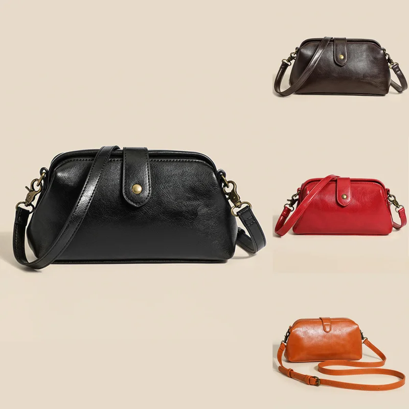 Casual Pu Leather Shoulder Bags Retro Handmade Doctor Bag Clutch Crossbody Bag Women Vintage Style Travel Handbags Messenger
Casual Pu Leather Shoulder Bags Retro Handmade Doctor Bag Clutch Crossbody Bag Women Vintage Style Travel Handbags Messenger