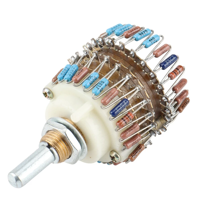 2 Channels Volume Potentiometer 23 Step Attenuator For Amplifier Dale Resistor Volume Potentiometer
2 Channels Volume Potentiometer 23 Step Attenuator For Amplifier Dale Resistor Volume Potentiometer