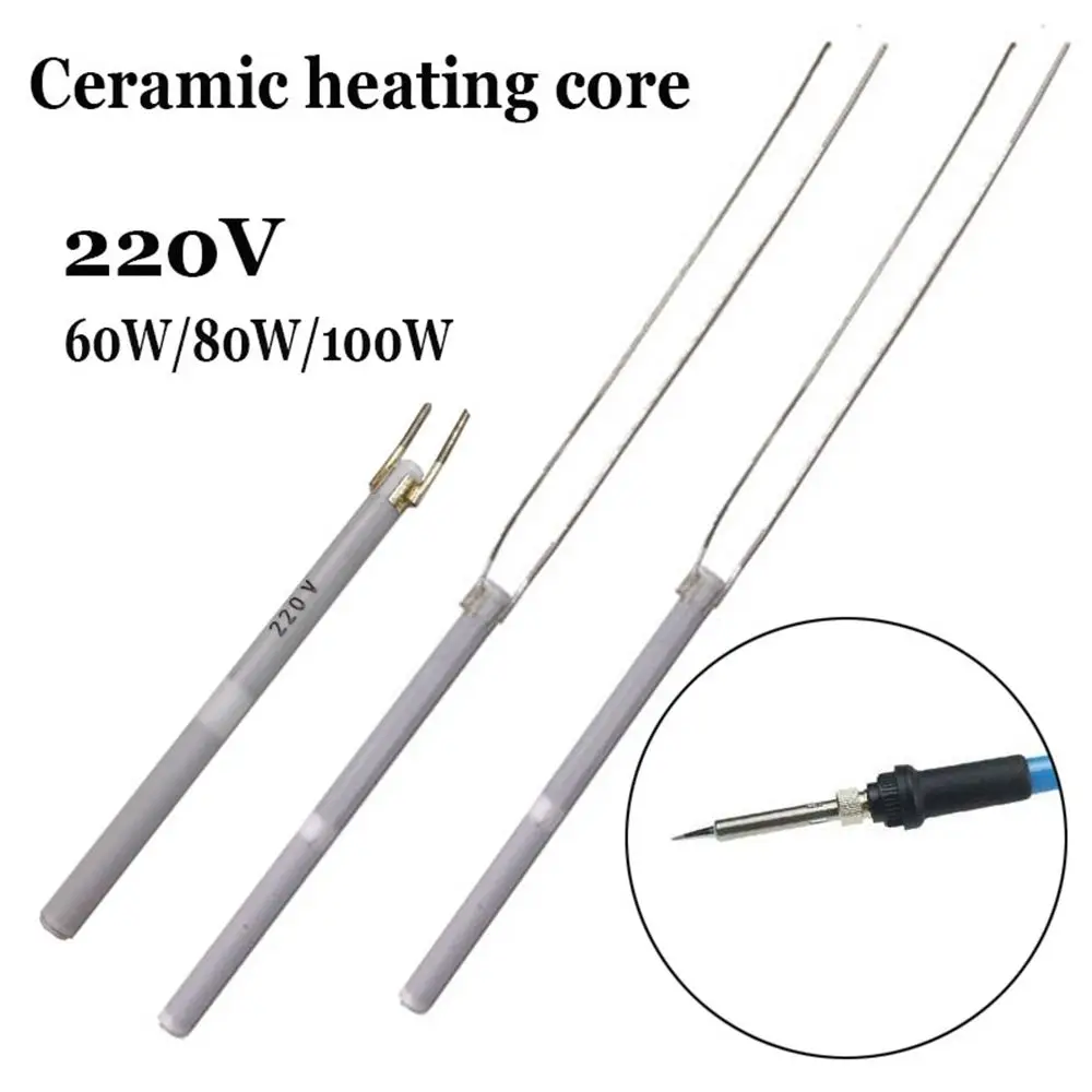 1/2pcs Short/Long Wire 220V 80W 60W 100W Electric Soldering Iron Heater Internal Heating Element Tools 908 908S Solder
1/2pcs Short/Long Wire 220V 80W 60W 100W Electric Soldering Iron Heater Internal Heating Element Tools 908 908S Solder