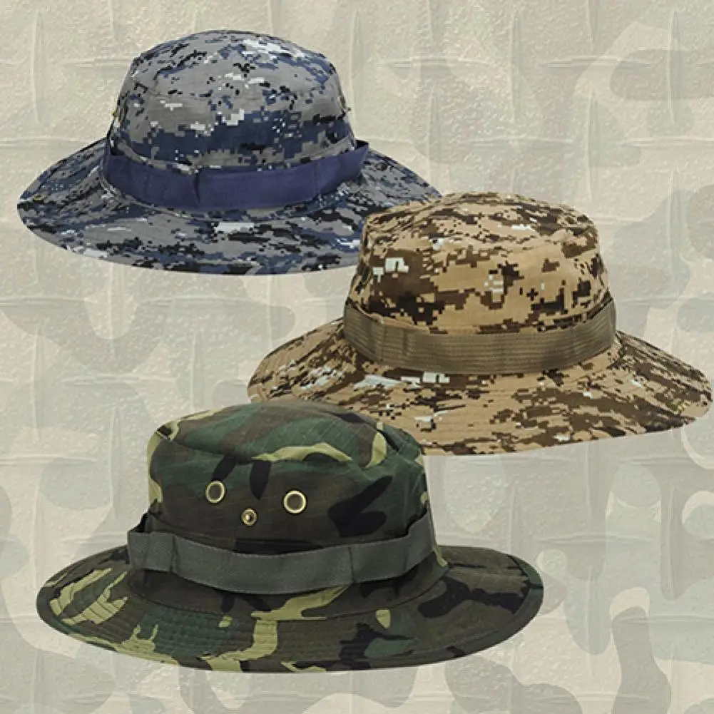 Creative Sun Hat Lightweight Unisex Camouflage Bucket Boonie Hat Hunting Hat Sun Hat
Creative Sun Hat Lightweight Unisex Camouflage Bucket Boonie Hat Hunting Hat Sun Hat