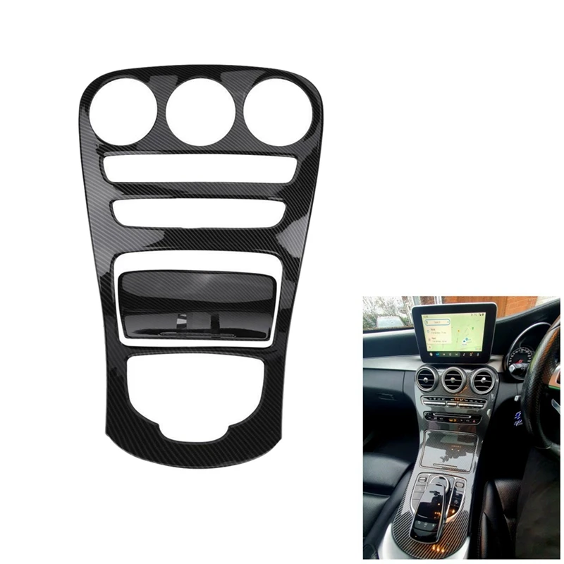 Center Console Panel Cover For Mercedes Benz C Class W205 2015-18 GLC X253 2016-19 ,ABS Carbon Fiber
Center Console Panel Cover For Mercedes Benz C Class W205 2015-18 GLC X253 2016-19 ,ABS Carbon Fiber