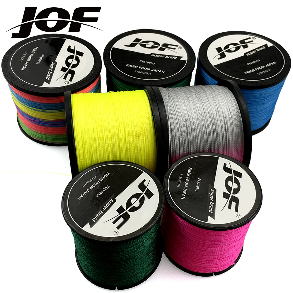 JOF Multicolour X4 Fishing Line 100% PE Braided Wire Best Multifilament pe Line Carp Fishing 10-80lb 100M Braided Fly Line
JOF Multicolour X4 Fishing Line 100% PE Braided Wire Best Multifilament pe Line Carp Fishing 10-80lb 100M Braided Fly Line