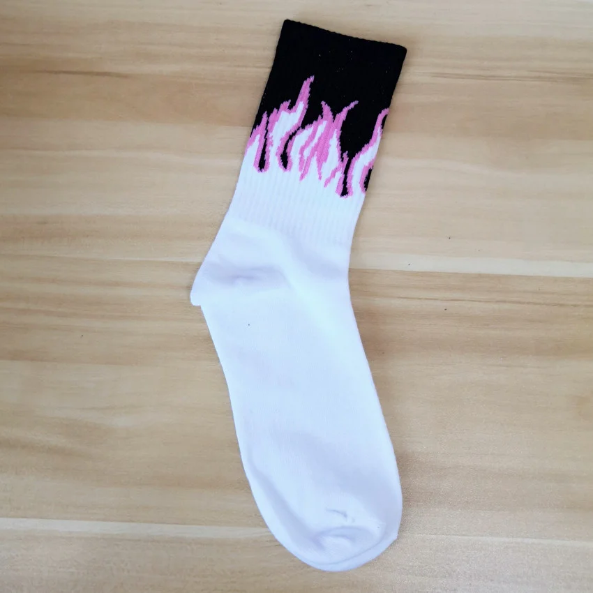 Socks Hip Hop Fire Flame Streetwear Mens Women Harajuku Fashion Casual Cotton Street Skateboards Socks Male
Socks Hip Hop Fire Flame Streetwear Mens Women Harajuku Fashion Casual Cotton Street Skateboards Socks Male