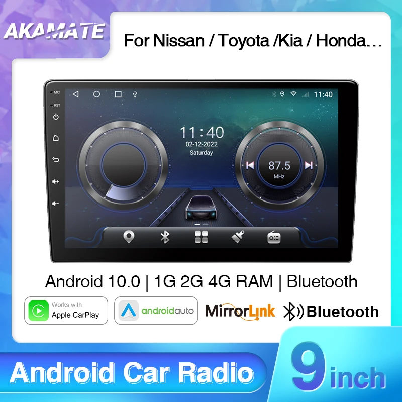 Автомобильный радиоприемник с сенсорным экраном 9 дюймов, Android 10,0, 2din, FM, Bluetooth, Wi-Fi, GPS-навигация, поддержка камеры заднего вида для Nissan, Toyota
Автомобильный радиоприемник с сенсорным экраном 9 дюймов, Android 10,0, 2din, FM, Bluetooth, Wi-Fi, GPS-навигация, поддержка камеры заднего вида для Nissan, Toyota