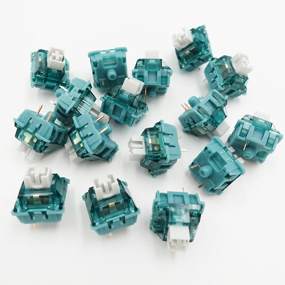 Wholesales KBDiy Turquoise Linear Switches for Custom DIY Mechanical Keyboard Compatible Cherry MX RGB SMD 3Pin Switch
Wholesales KBDiy Turquoise Linear Switches for Custom DIY Mechanical Keyboard Compatible Cherry MX RGB SMD 3Pin Switch