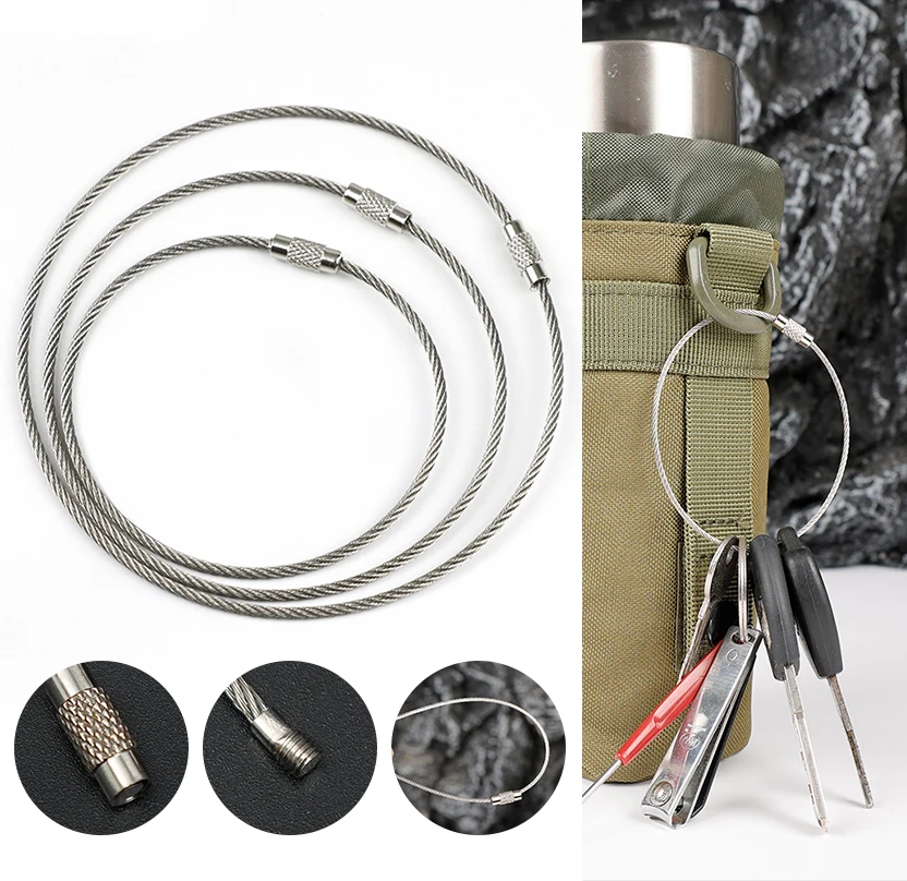 10Pcs Hanging Keychains Outdoor Camping Keychain Random Color Stainless Steel Carabiners Key Holder Outdoor Camping Equipment
10Pcs Hanging Keychains Outdoor Camping Keychain Random Color Stainless Steel Carabiners Key Holder Outdoor Camping Equipment
